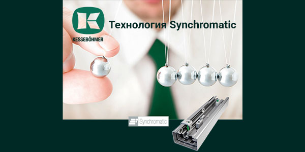 Synchromatic — сердце премиальных систем хранения Кессебёмер Kessebohmer в Уфе