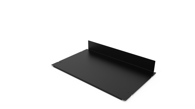 Полка подвесная YouK Юкей глубиной 289 мм, расстояние между модулями 450 мм, цвет черный